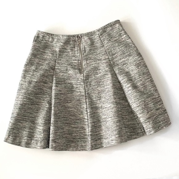 SOLD   GAP Heather Grey Skater Skirt Size XS - Picture 2 of 5